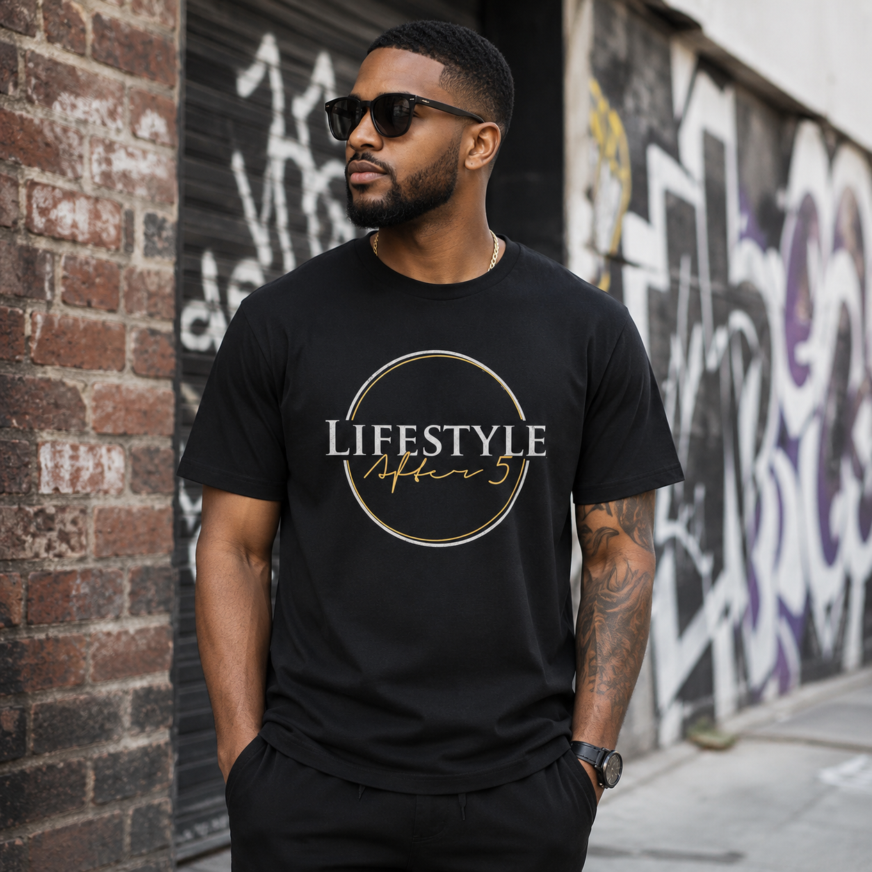 Lifestyle After5 Tee - Image 7